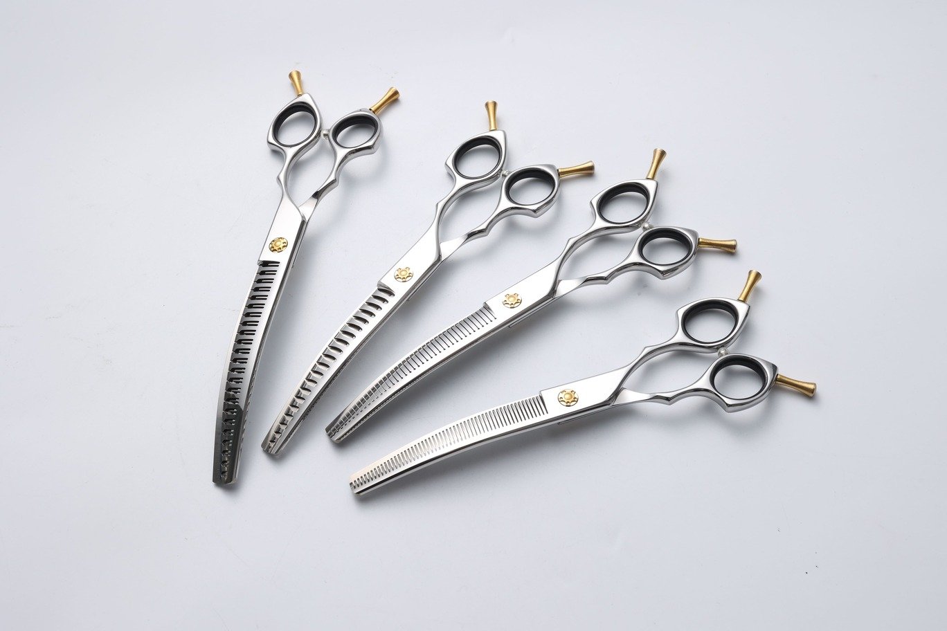 Professional dog grooming shears for wholesale and private label manufacturing